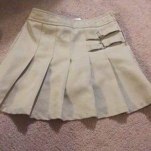 Girls khaki Skort